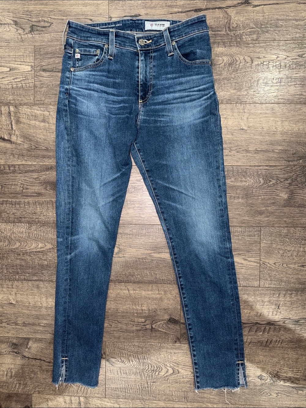AG-ED High Rise Skinny Ankle Jeans